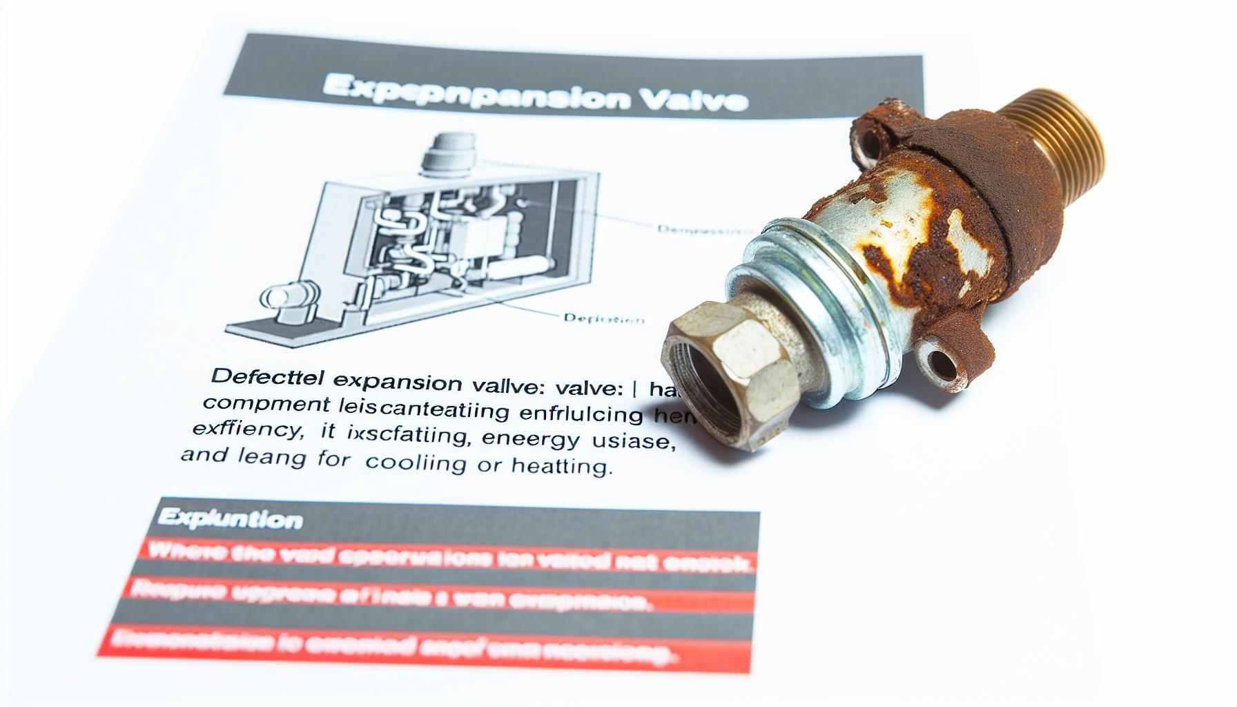 Vadný expanzní ventil a ⁣jeho význam