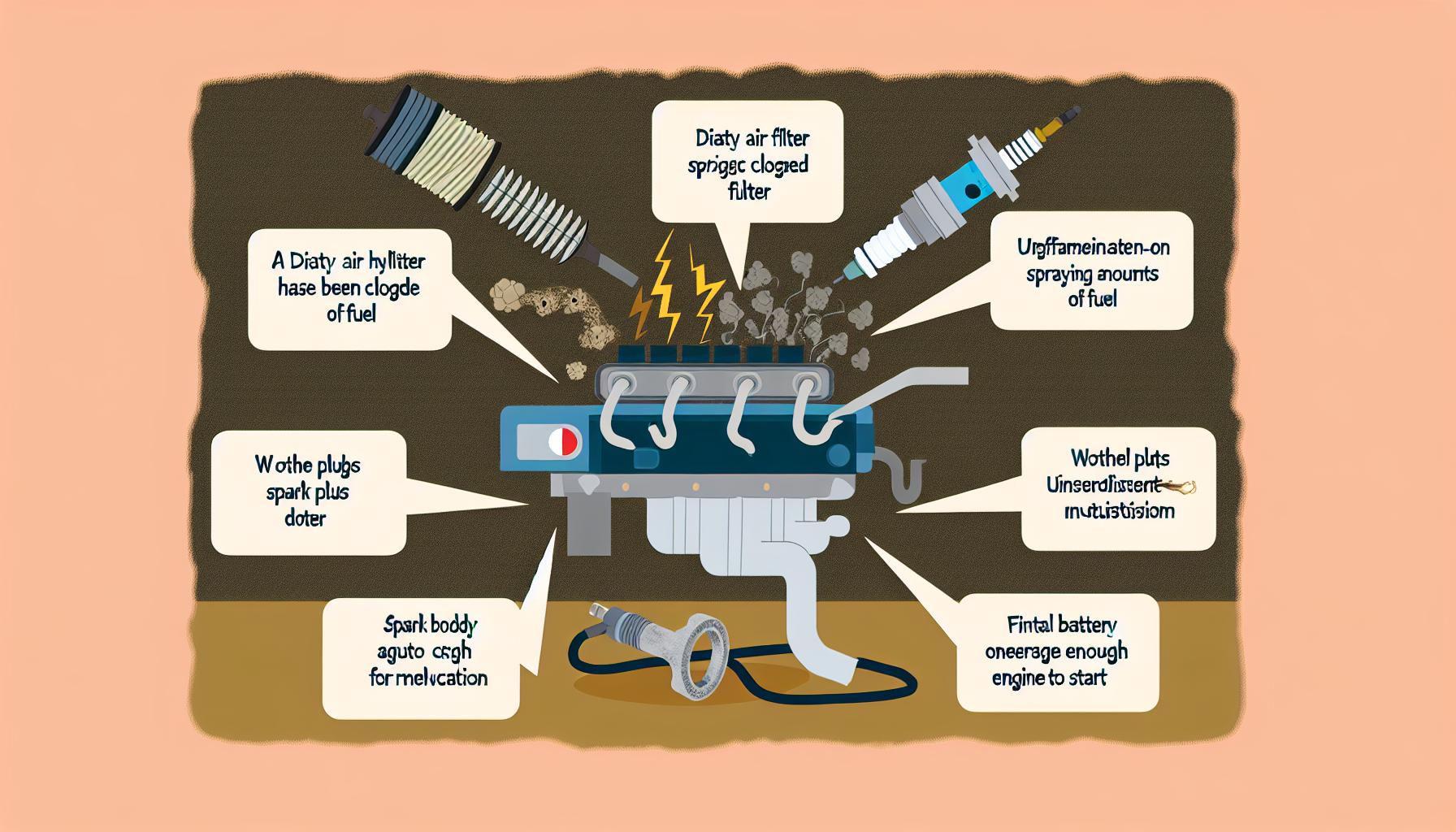 Příčiny nízkých‌ otáček motoru při startu