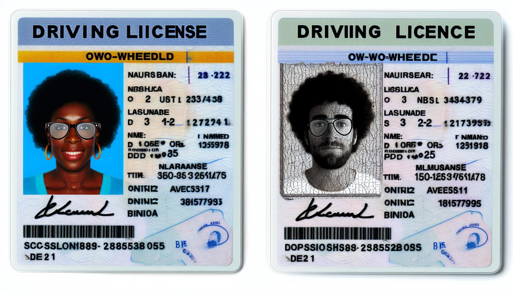 Řidičské průkazy pro dvoustopá vozidla