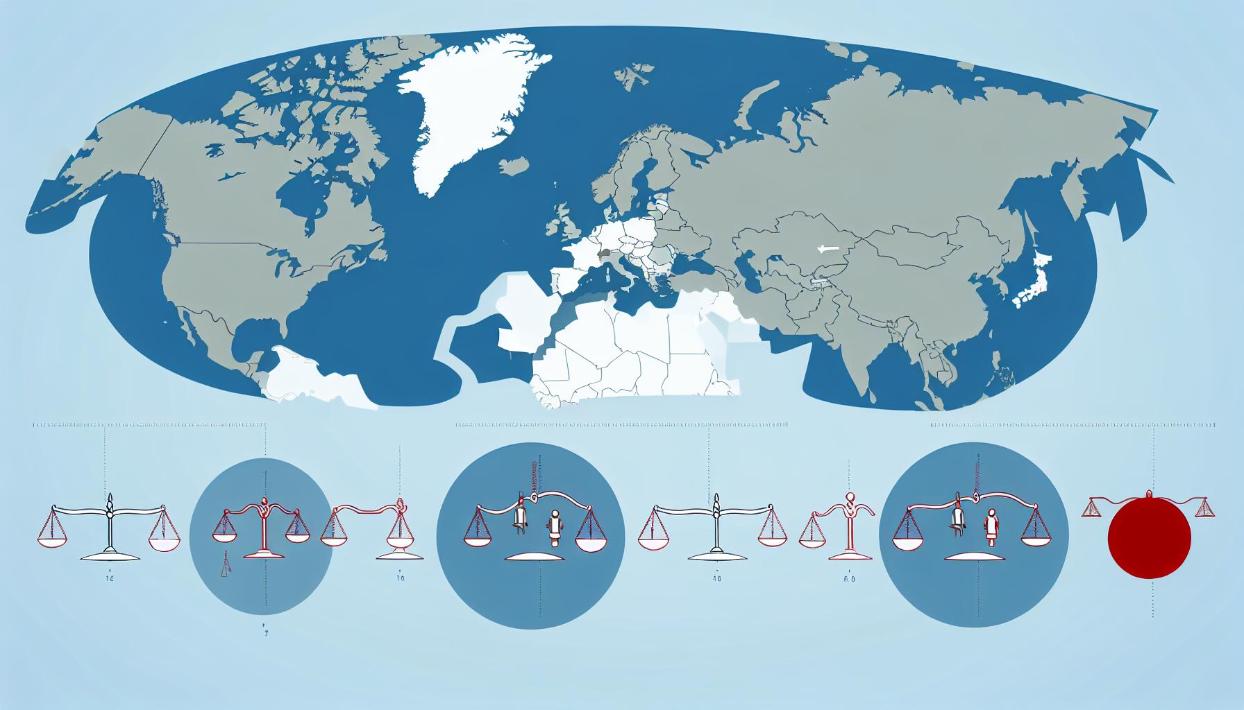 Přehled právních norem ve vybraných destinacích