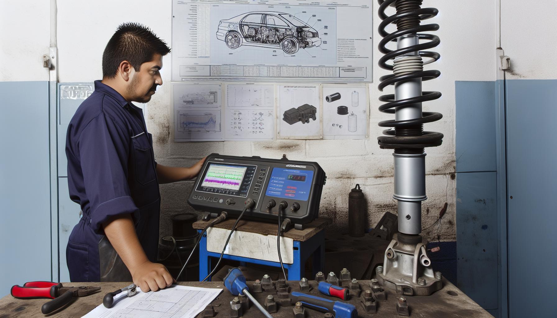 Testování a diagnostika tlumičů