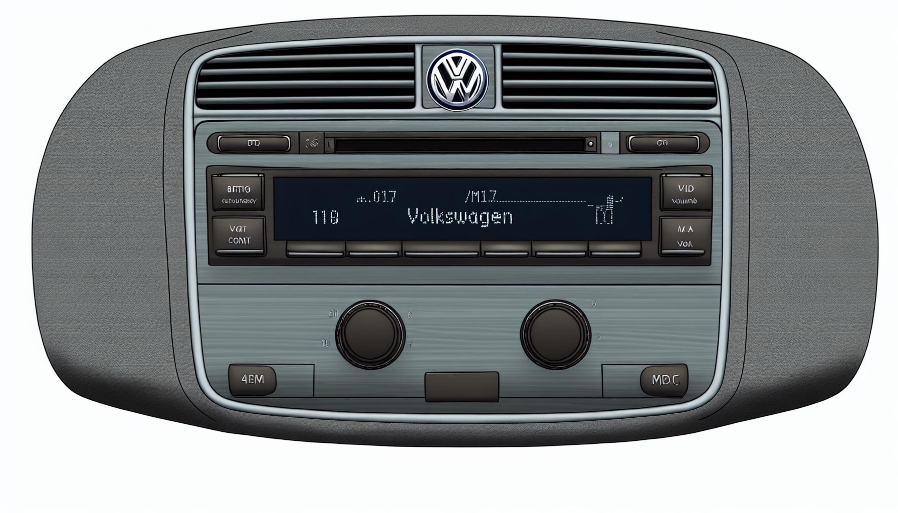 OEM rádio Volkswagen: Co potřebujete vědět