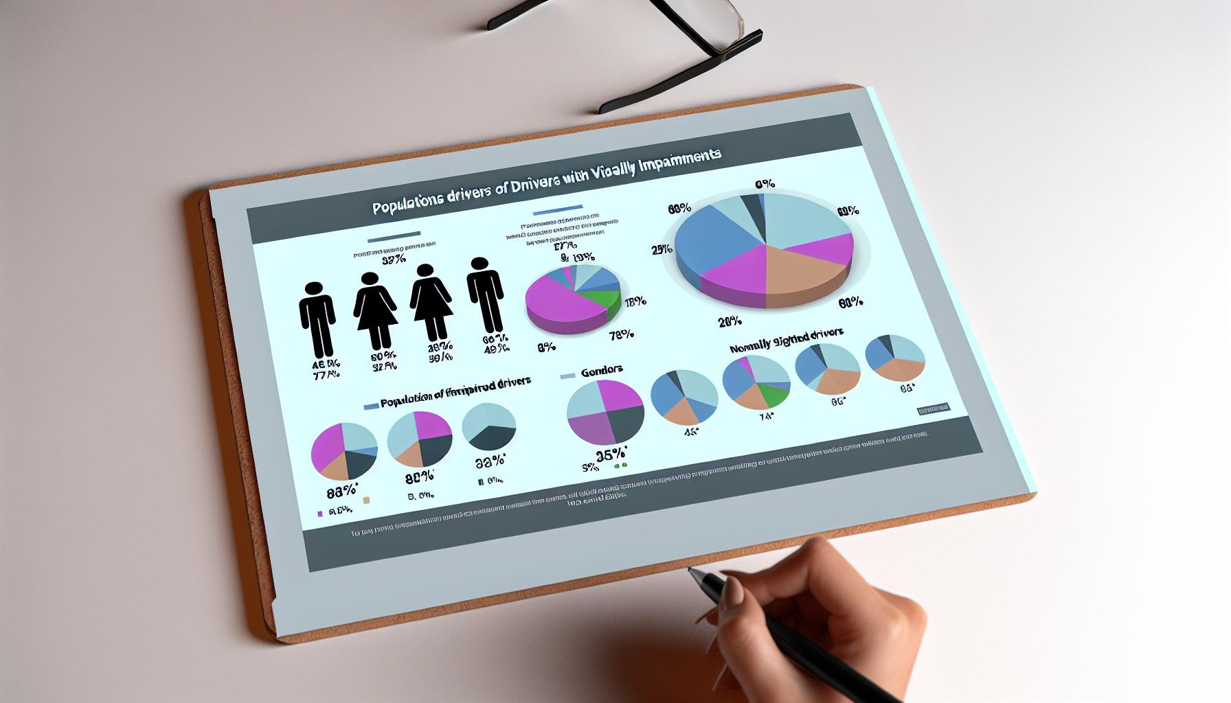 Statistiky řidičů se zrakovými problémy