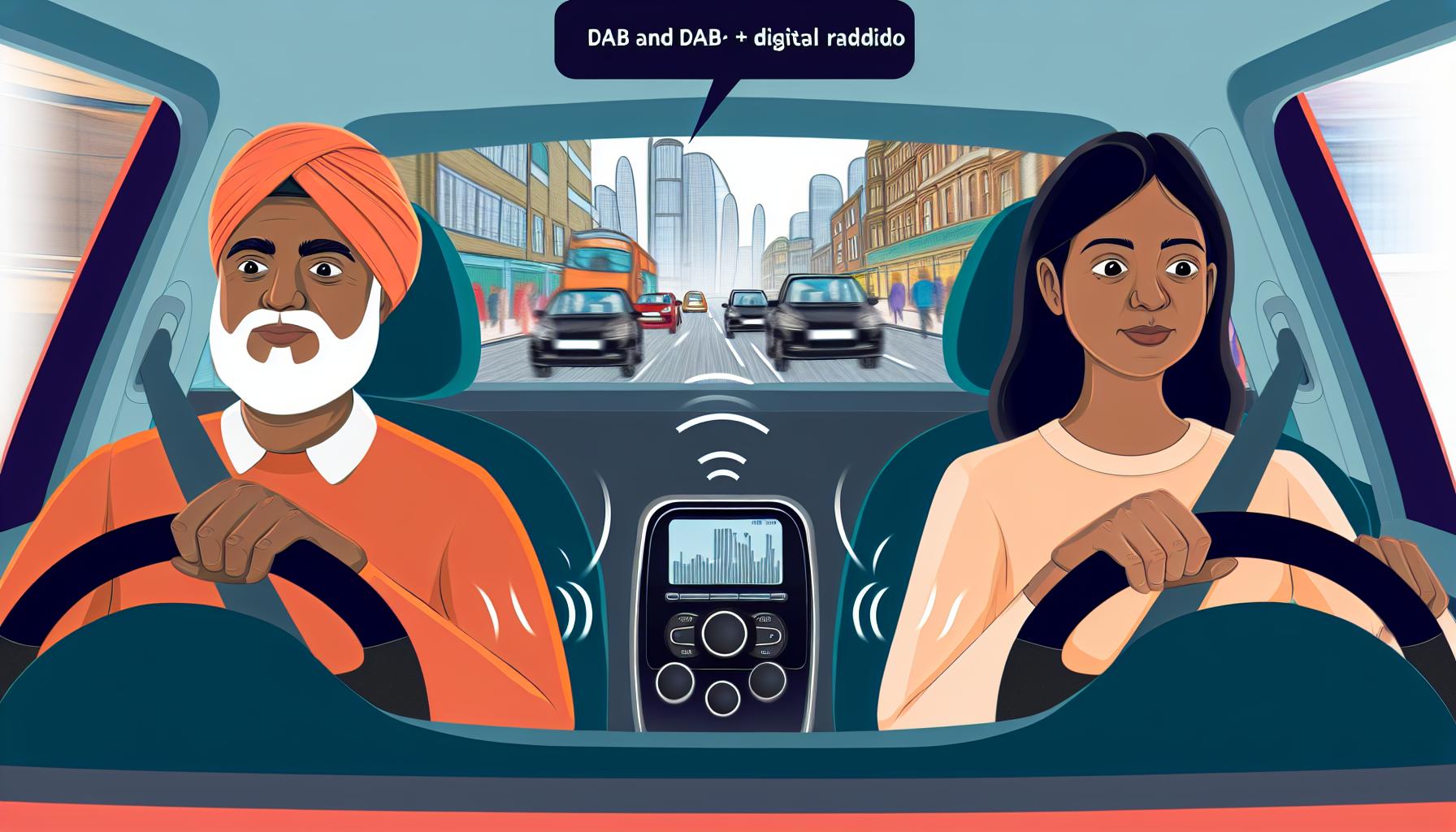 Jak DAB a DAB+ ovlivňují řidiče