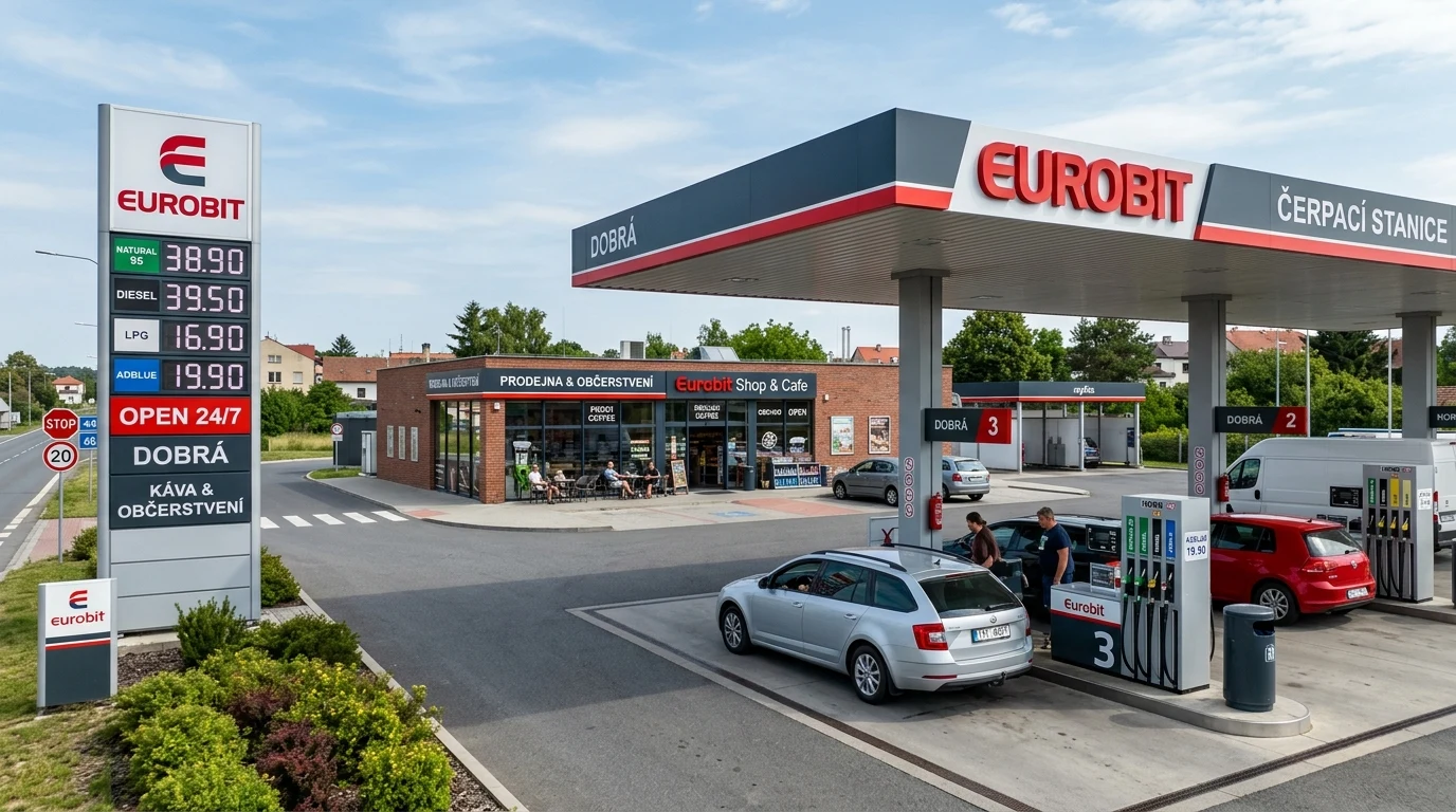 Eurobit Dobrá — Ceny PHM, AdBlue ze Stojanu & Služby Nonstop | Auto Benke 1 wp media auto benke cz 125ace69